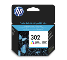 HP H302c Druckerpatronen col - HP No. 302 c, F6U65AE für z.B. HP OfficeJet 3830, HP Envy 4520, HP Envy 4527 e-All-in-One