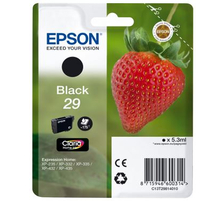 Epson E29 Druckerpatronen bk - Epson T2981, No. 29 bk, C13T29814010 für z.B. Epson Expression Home XP -235, Epson Expres