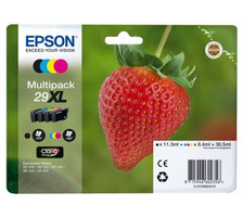 Epson E29 Druckerpatronen XL bk - Epson T2996, No. 29XL, C13T29964010 für z.B. Epson Expression Home XP -235, Epson Expr