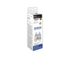 Epson E664BK Druckerpatronen bk - Epson No. 664BK, C13T774140 für z.B. Epson L 355, Epson EcoTank ET -14000, Epson EcoTa