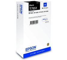 Epson E754/755/756 Druckerpatronen XL bk - Epson T7551BK, C13T755140 für z.B. Epson WorkForce Pro WF -6530 MFP, Epson Wo