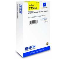 Image of Epson E754/755/756 XL ye - Epson T7554Y, C13T755440 für z.B. Epson WorkForce Pro WF -6530 MFP, Epson WorkForce Pro WF -8010 DWbei 3ppp3 Peach online Shop