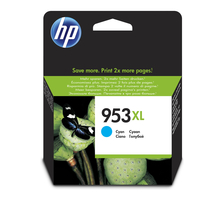 HP H953XLc Druckerpatronen XL cy - HP No. 953XL c, F6U16AE für z.B. HP OfficeJet Pro 7740 WF, HP OfficeJet Pro 8210, HP 