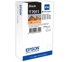 Epson E70 Druckerpatronen XL bk - Epson T7011 bk, C13T70114010 für z.B. Epson WorkForce Pro WP -4015 DN, Epson WorkForce