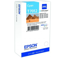 Epson E70 Druckerpatronen XL cy - Epson T7012 c, C13T70124010 für z.B. Epson WorkForce Pro WP -4015 DN, Epson WorkForce 