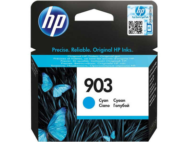 HP H903c Druckerpatronen cy - HP No. 903 c, T6L87AE für z.B. HP OfficeJet Pro 6970, HP OfficeJet Pro 6960, HP OfficeJet 