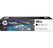 HP H981ABK Druckerpatronen bk - HP No. 981A BK, J3M71A für z.B. HP PageWide Enterprise Color 550, HP PageWide Enterprise