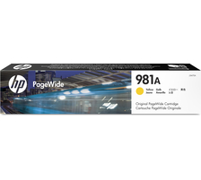 HP H981AY Druckerpatronen ye - HP No. 981A Y, J3M70A für z.B. HP PageWide Enterprise Color 550, HP PageWide Enterprise C