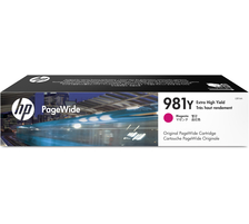 HP H981YM Druckerpatronen XL ma - HP No. 981Y M, L0R14A für z.B. HP PageWide Enterprise Color 550, HP PageWide Enterpris