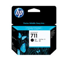 HP H711XLBK Druckerpatronen XL bk - HP No. 711XL BK, CZ133AE für z.B. HP DesignJet T 520, HP DesignJet T 120, HP DesignJ