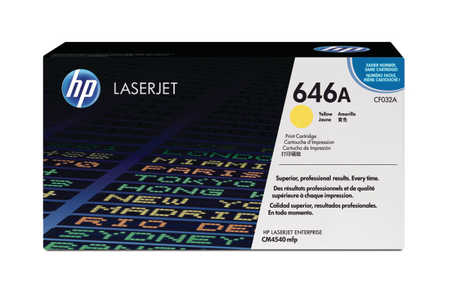 HP H646A Toner ye - HP No. 646A, CF032A für z.B. HP Color LaserJet Enterprise CM 4500, HP Color LaserJet Enterprise CM 4