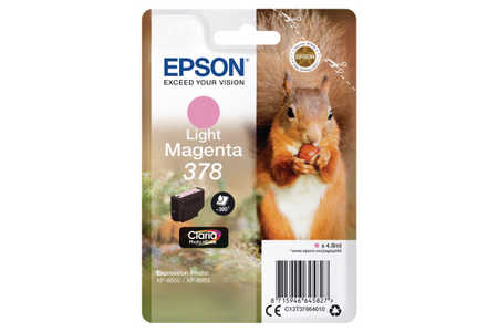 Epson E378/478 Druckerpatronen mali - Epson T3786, No. 378 lm, C13T37864010 für z.B. Epson Expression Photo XP -8000