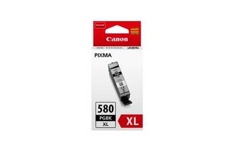 Canon C580XLPGBK Druckerpatronen XL schwarz - Canon PGI-580XLPGBK, 2024C001 für z.B. Canon Pixma TR 8550, Canon Pixma TS