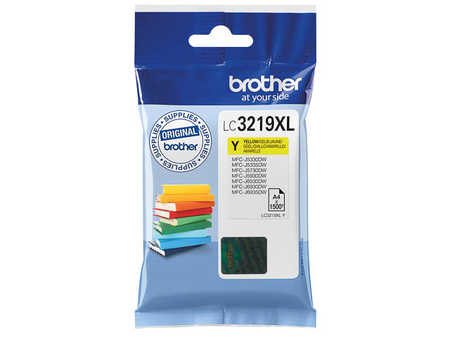 Image of Brother B3219XLY XL gelb - Brother LC-3219XLY für z.B. Brother MFCJ 5330 DW XL, Brother MFCJ 5330 DW, Brother MFCJ 5730 DW, Brother MFCJ 6930 DWbei 3ppp3 Peach online Shop