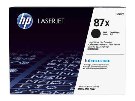 HP H287X Toner XL schwarz - HP No. 287X, CF287X für z.B. HP LaserJet Enterprise Flow MFP M 527 c, HP LaserJet Enterprise