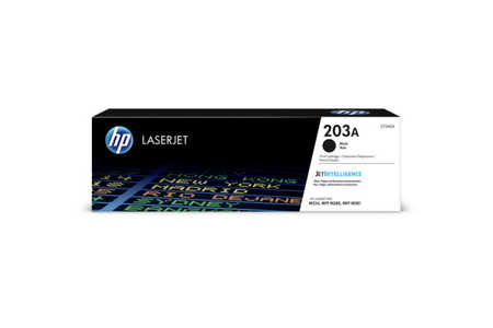 HP H203ABK Toner schwarz - HP No. 203A BK, CF540A für z.B. HP Color LaserJet Pro MFP M 281 fdw, HP Color LaserJet Pro MF