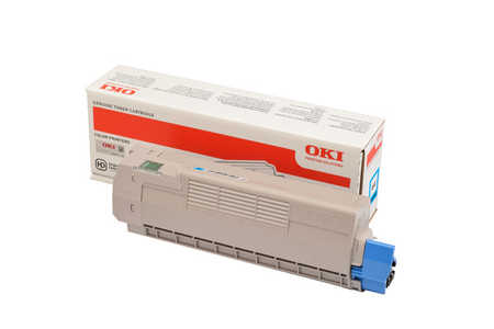 Oki O4650-75 Toner c - OKI 46507507 für z.B. OKI C 612 DN, OKI C 612 N, OKI C 612