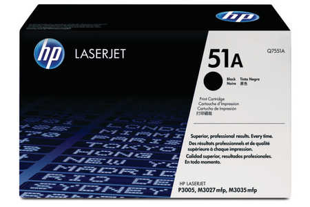 HP H51ABK Toner schwarz - HP No. 51ABK, Q7551A für z.B. HP LaserJet M 3000, HP LaserJet M 3027 MFP, HP LaserJet M 3027 X