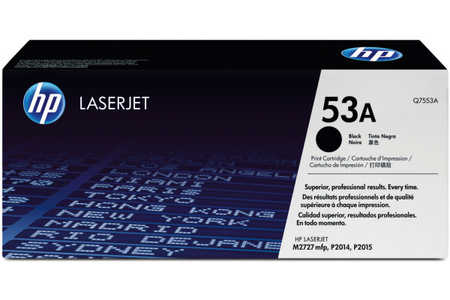 HP H53ABK Toner XL schwarz - HP No. 53A BK, Q7553A für z.B. HP LaserJet M 2700, HP LaserJet M 2727 NF MFP, HP LaserJet M