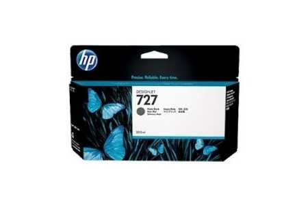 HP H727mbk Druckerpatronen XL matte black - HP No. 727 mbk, C1Q12A für z.B. HP DesignJet T 1500 ePrinter, HP DesignJet T