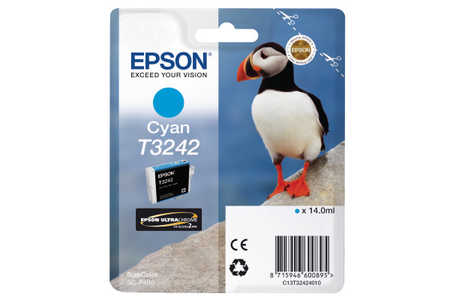Epson E324 Druckerpatronen c - Epson T3242C, C13T32424010 für z.B. Epson SureColor SCP 400