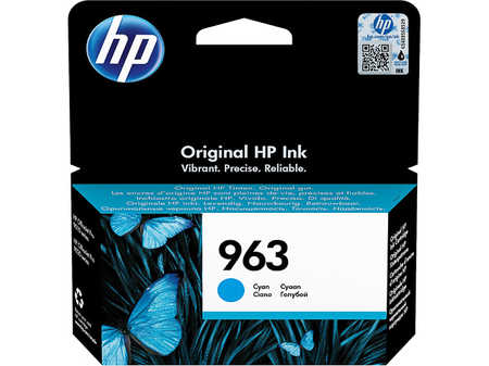 Image of HP H963C c - HP No. 963 C, 3JA23AE für z.B. HP OfficeJet Pro 9010, HP OfficeJet Pro 9012 e, HP OfficeJet Pro 9010 e, HP OfficeJet Pro 9015 ebei 3ppp3 Peach online Shop