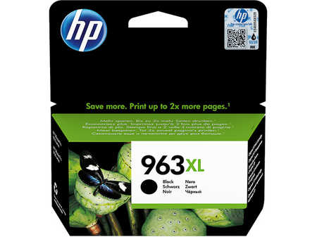 HP H963XLBK Druckerpatronen XL bk - HP No. 963XL BK, 3JA30AE für z.B. HP OfficeJet Pro 9020, HP OfficeJet Pro 9010, HP O