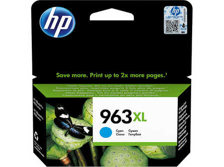 HP H963XLC Druckerpatronen XL c - HP No. 963XL C, 3JA27AE für z.B. HP OfficeJet Pro 9012, HP OfficeJet Pro 9010, HP Offi