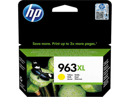 HP H963XLY Druckerpatronen XL y - HP No. 963XL Y, 3JA29AE für z.B. HP OfficeJet Pro 9012, HP OfficeJet Pro 9010, HP Offi