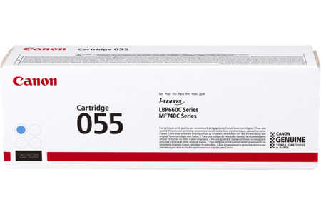 Canon H055c Toner c - Canon CRG-055 c, 3015C002 für z.B. Canon iSENSYS LBP -660, Canon iSENSYS LBP -662 Cdw, Canon iSENS