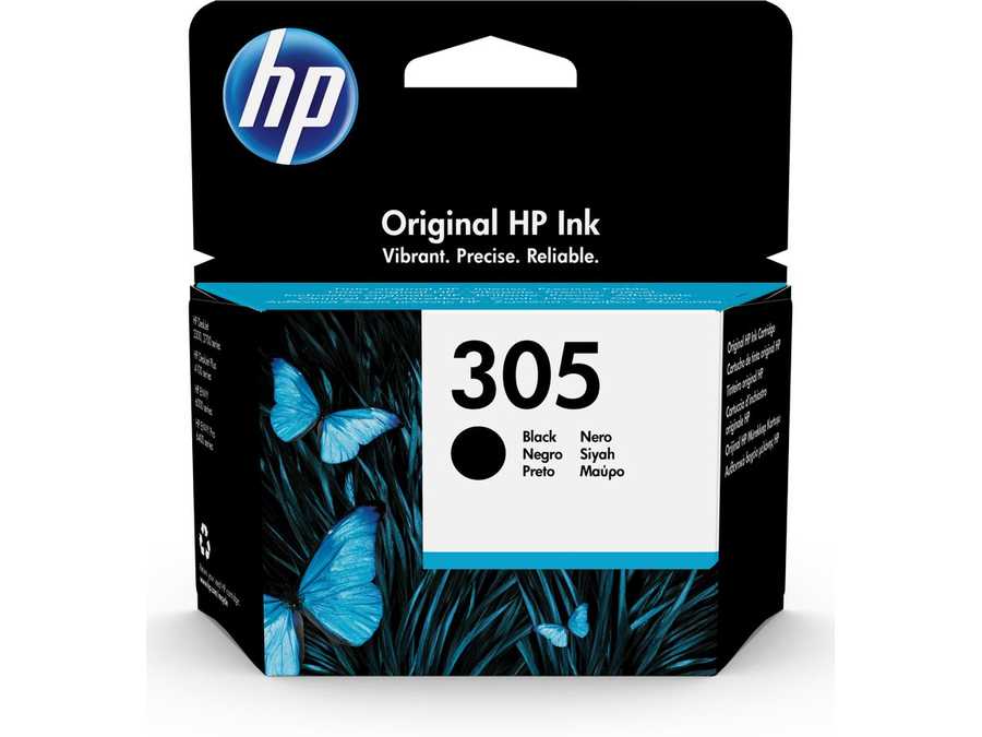 HP H305BK Druckerpatronen bk - HP No. 305 BK, 3YM61AE für z.B. HP DeskJet 2700, HP DeskJet 2710 e, HP Envy 6010, HP Envy