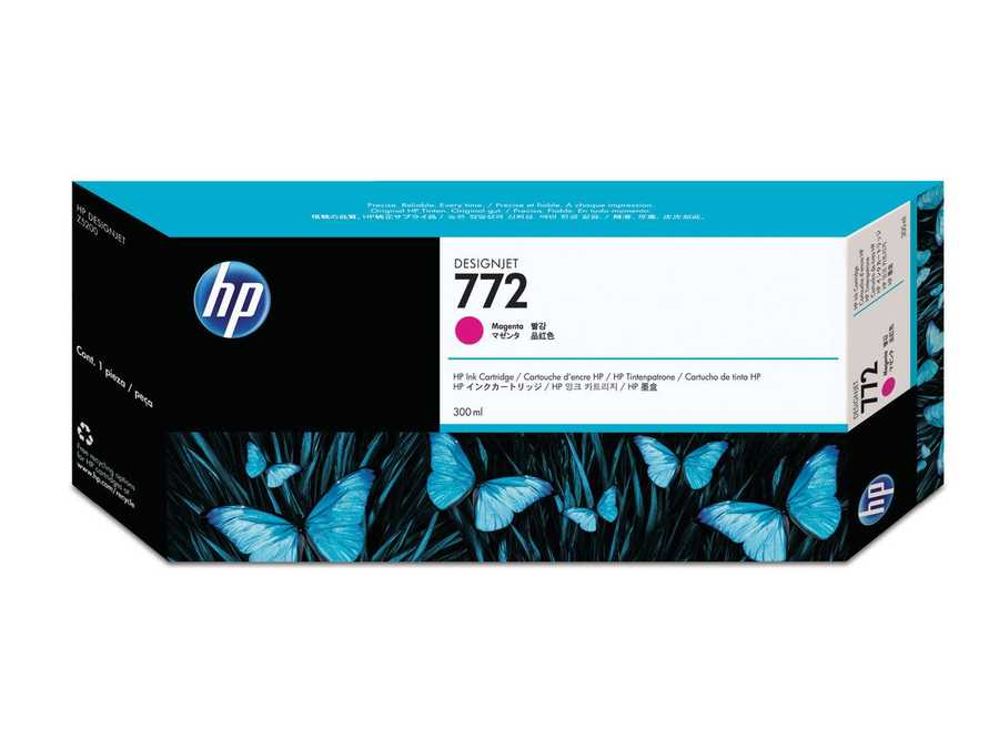 HP H772m Druckerpatronen magenta - HP No. 772 m, CN629A für z.B. HP DesignJet Z 5200 PS, HP DesignJet Z 5400 PS ePrinter
