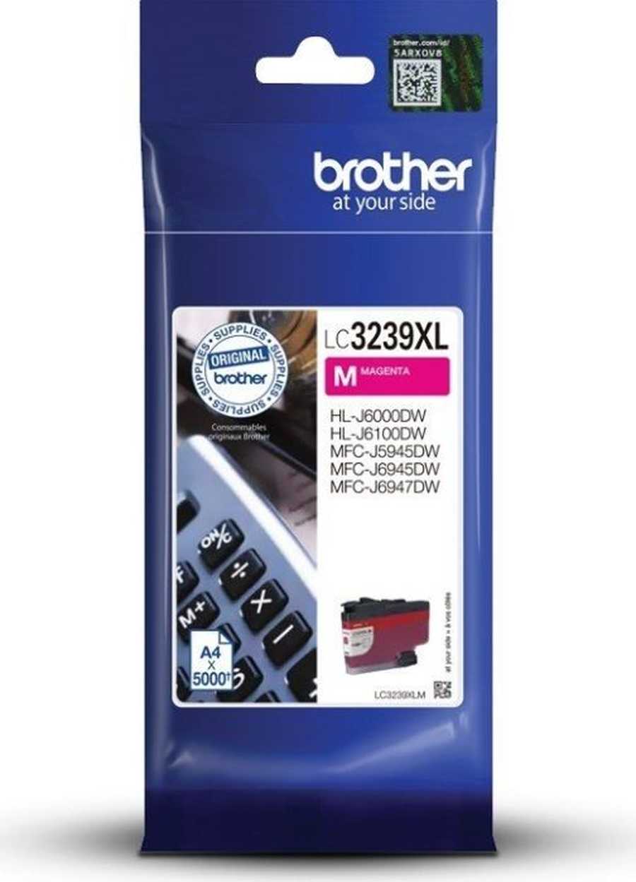 Brother B3237/3239 Druckerpatronen XL m - Brother LC3239XLM für z.B. Brother MFCJ 6947 DW, Brother HLJ 6000 DW, Brother 