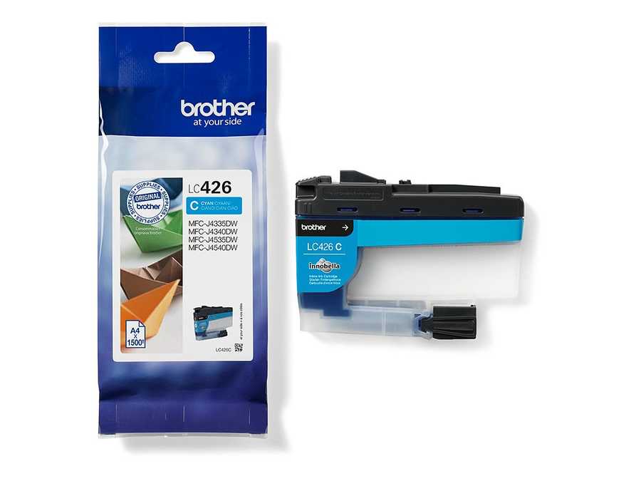 Brother B426 Druckerpatronen c - Brother LC426C für z.B. Brother MFCJ 4340 DWE Ecopro, Brother MFCJ 4335 DW, Brother MFC