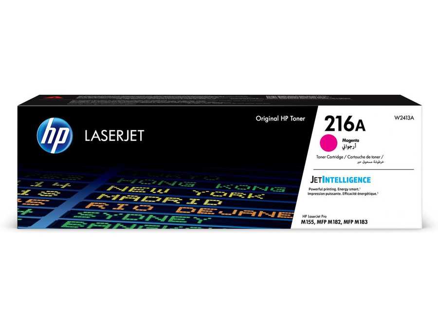 HP H216A Toner magenta - HP No. 216A, W2413A für z.B. HP Color LaserJet Pro MFP M 183 fw, HP Color LaserJet Pro M 155 nw