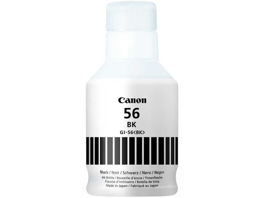 Canon C56PGBK Druckerpatronen schwarz - Canon GI-56 PGBK, 4412C001 für z.B. Canon Maxify GX 3050, Canon Maxify GX 6050, 