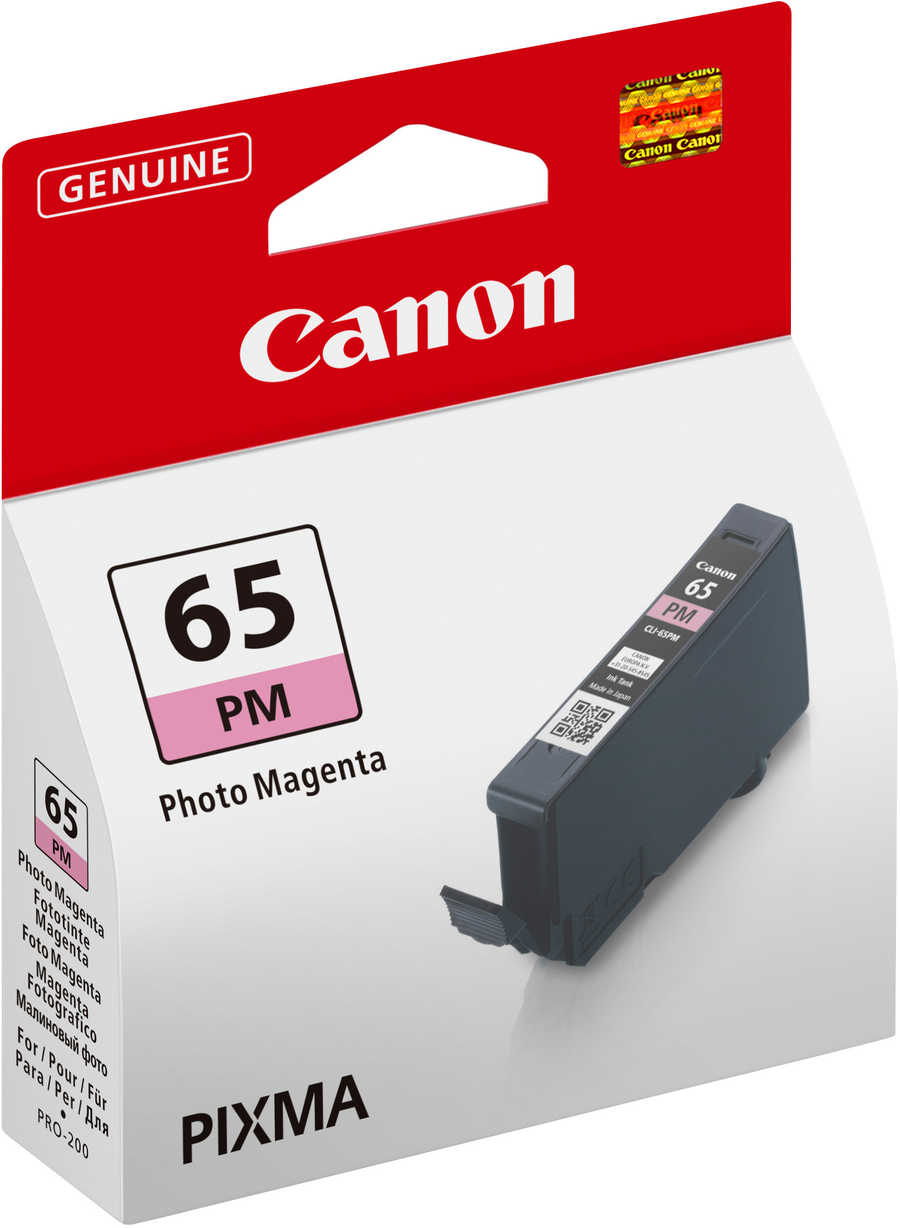 Canon C65PM Druckerpatronen photo magenta - Canon CLI-65PM, 4221C001 für z.B. Canon Pixma PRO -200