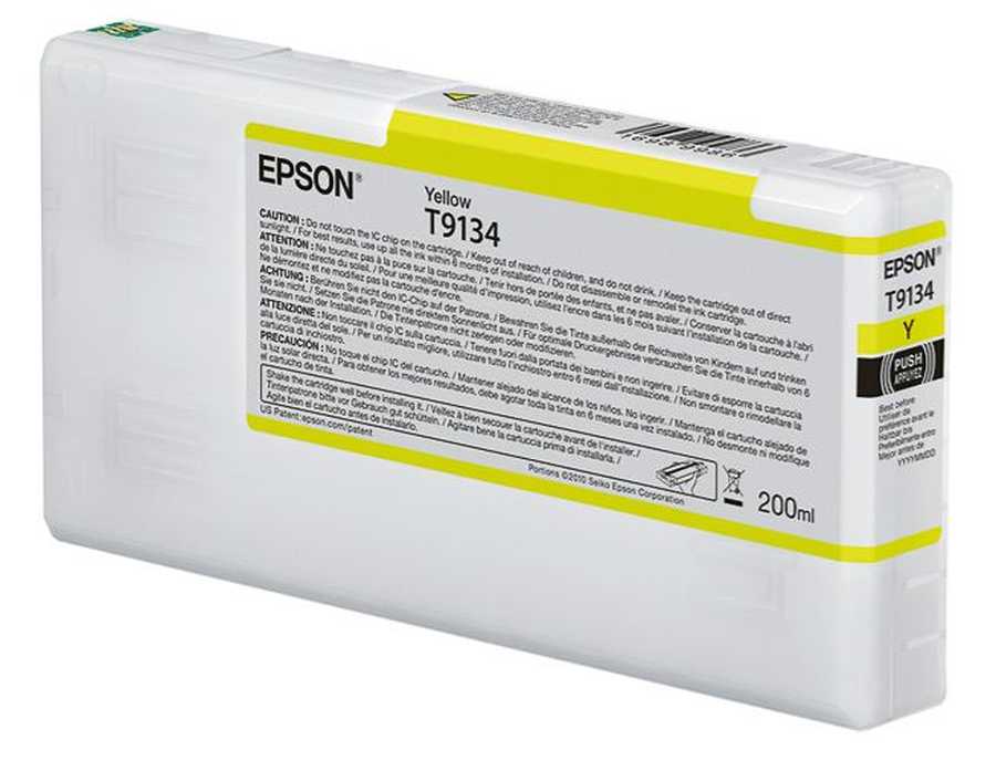 Epson E9132 Druckerpatronen yellow – Epson C13T913400, T913400 für z.B. Epson SureColor SCP 5000, Epson SureColor SCP 5000 STD Spectro