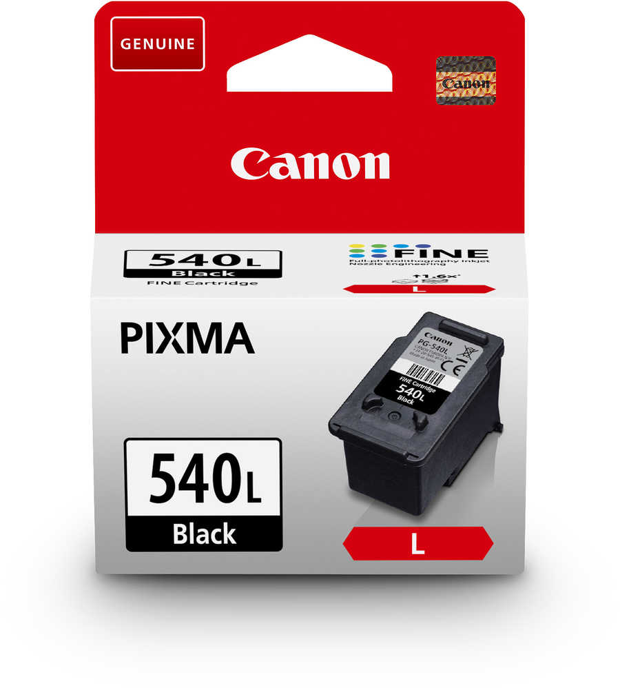 Canon C540L Druckerpatronen XL bk - Canon PG-540L, 5224B001 für z.B. Canon Pixma TS 5150, Canon Pixma MG 3650, Canon Pix