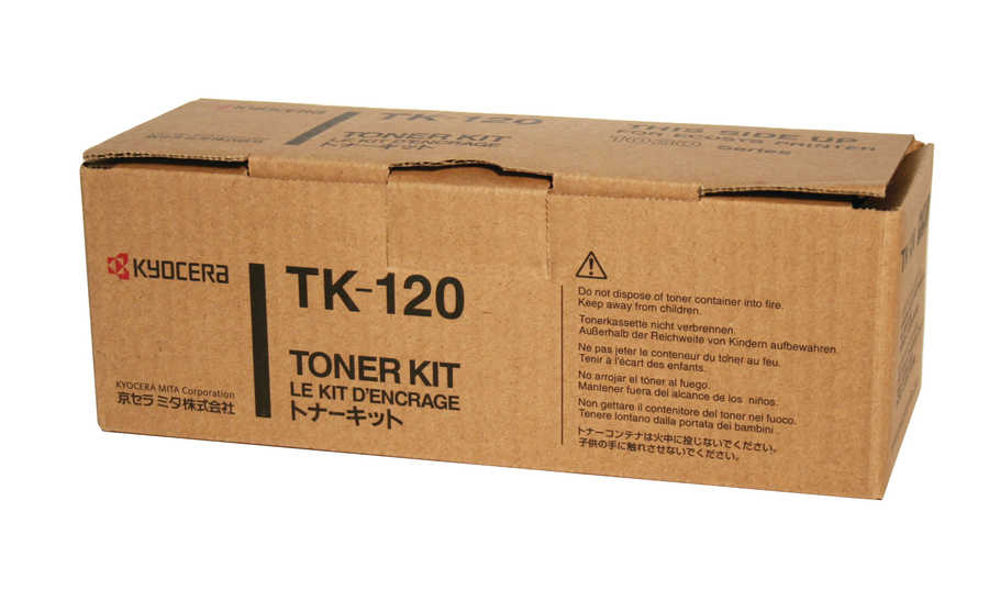 Kyocera K120 Toner bk - Kyocera TK-120, 1T02G60DE0 für z.B. Kyocera FS -1030 D, Kyocera FS -1030 DN