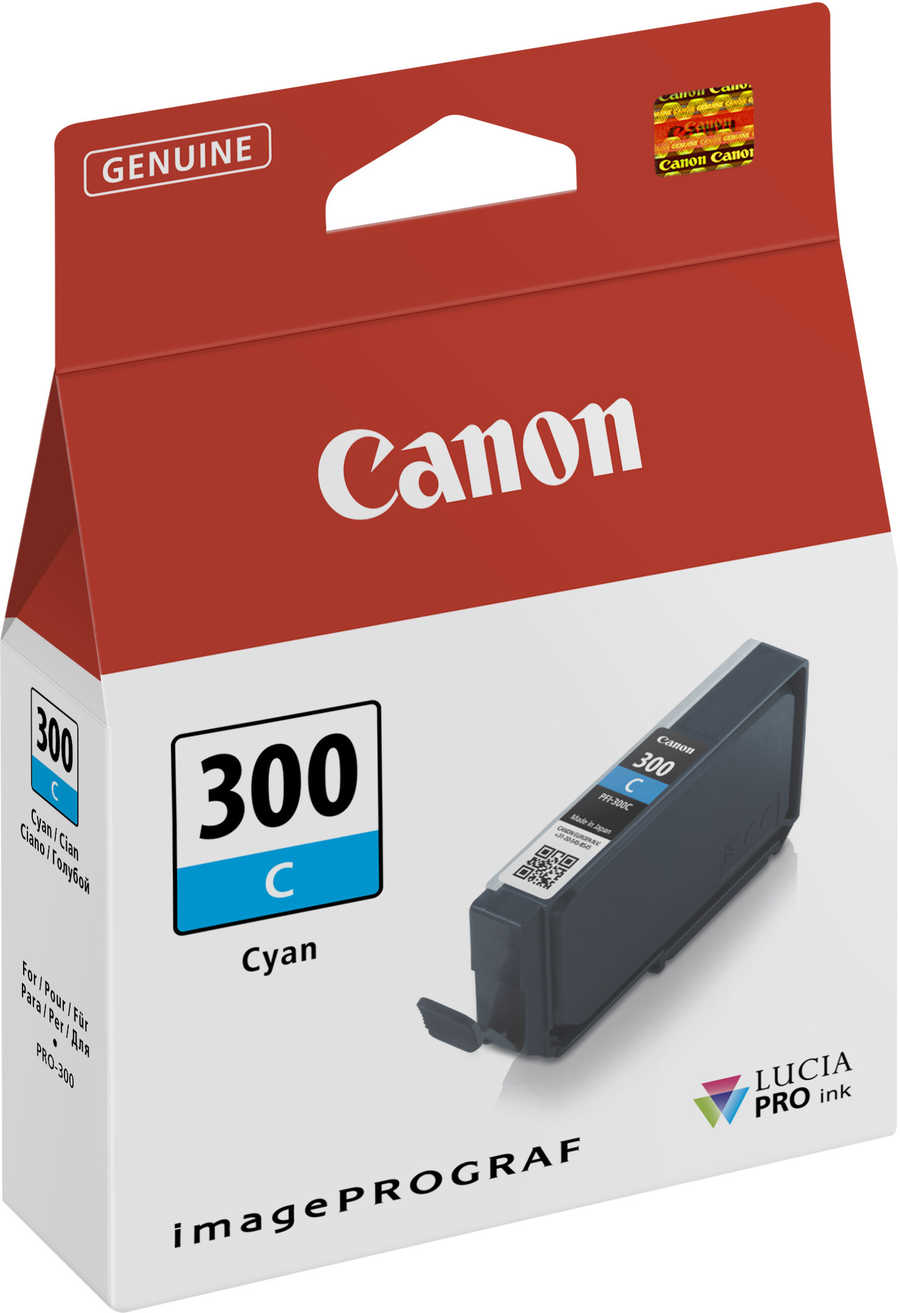 Brother c300C Druckerpatronen c - Canon PFI-300C für z.B. Canon imagePROGRAF Pro -300