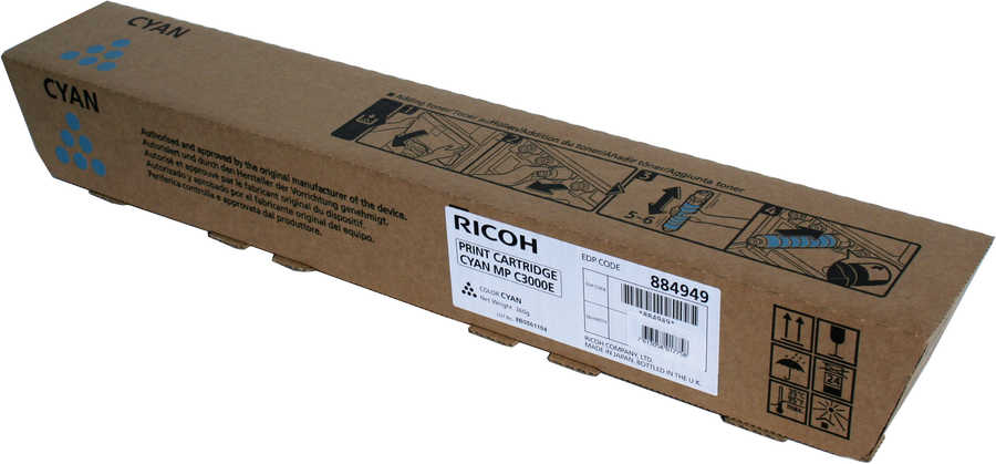 Ricoh R3000 Toner c – Ricoh 842033 für z.B. Ricoh Aficio MP C 2000, Ricoh Aficio MP C 2500, Ricoh Aficio MP C 2500 e 1, Ricoh Aficio MP C 3000