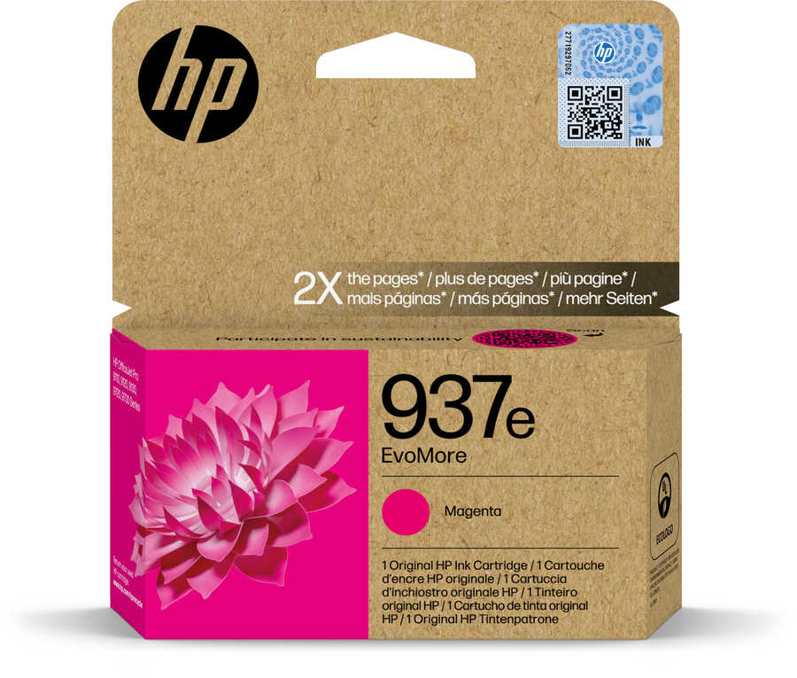 HP H937XLm Druckerpatronen XL m - HP No. 937XL m, 4S6W7NE für z.B. HP OfficeJet Pro 9120 e, HP OfficeJet Pro 9720 e, HP 