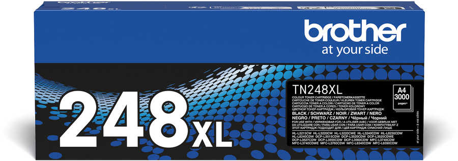 Brother B248 Toner XL bk – Brother TN248XLBK für z.B. Brother HLL 3280 CDW, Brother MFCL 3740 CDN, Brother MFCL 3740 CDW, Brother MFCL 3740