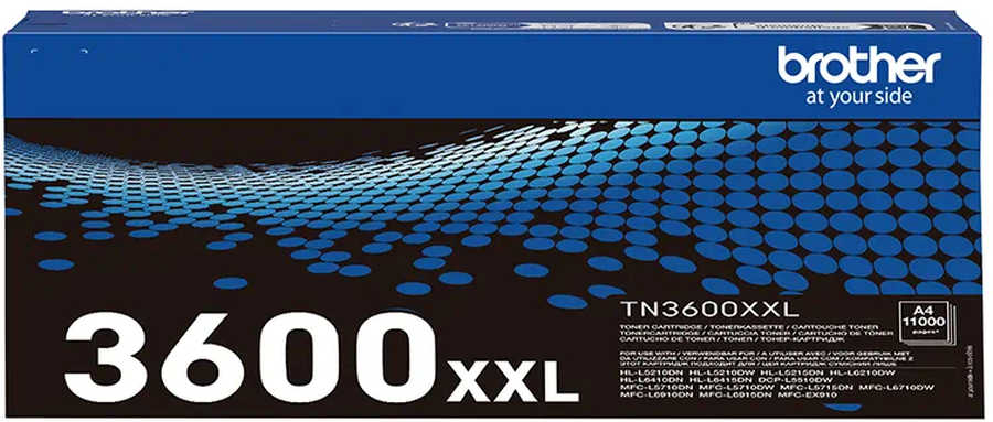 Epson B3600XXL Toner XL bk – Brother TN-3600XXL für z.B. Brother DCPL 5510 DW, Brother HLL 5210 DN, Brother HLL 5210 DNT, Brother HLL 5210 DW