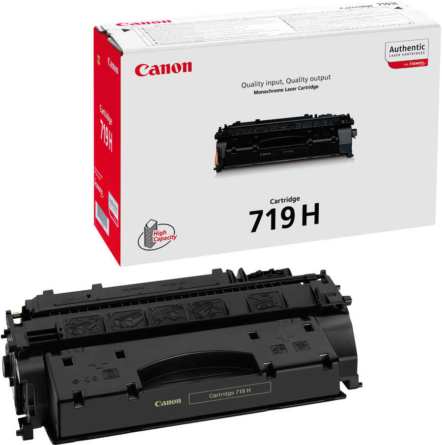 Canon C719 Toner XL bk – Canon CRG719H, 3480B002 für z.B. Canon ISensys LBP -6300 dn, Canon ISensys LBP -6300, Canon ISensys LBP -6310 dn