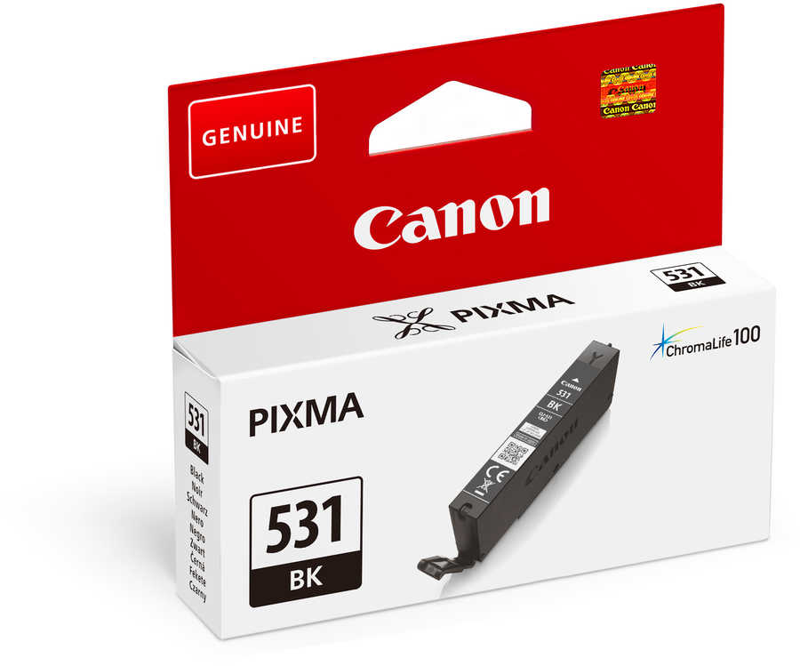 Image of Canon C530/531 Druckerpatronen schwarz - Canon 6118C001 für z.B. Canon Pixma TS 8750, Canon Pixma TS 8751, Canon Pixma TS 8700