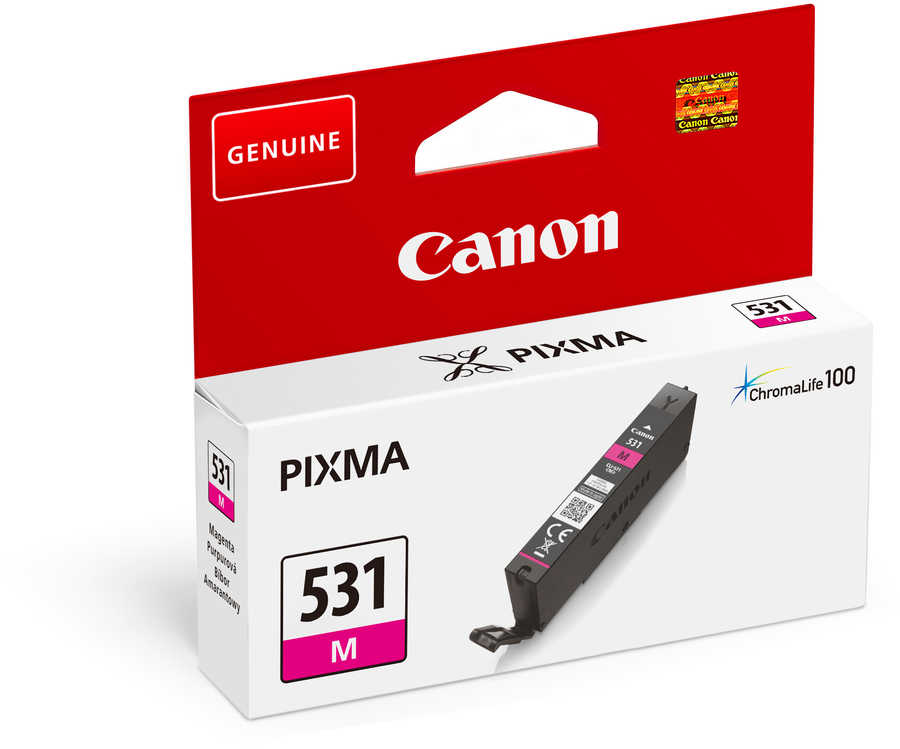 Image of Canon C530/531 Druckerpatronen magenta - Canon 6120C001 für z.B. Canon Pixma TS 8750, Canon Pixma TS 8751, Canon Pixma TS 8700