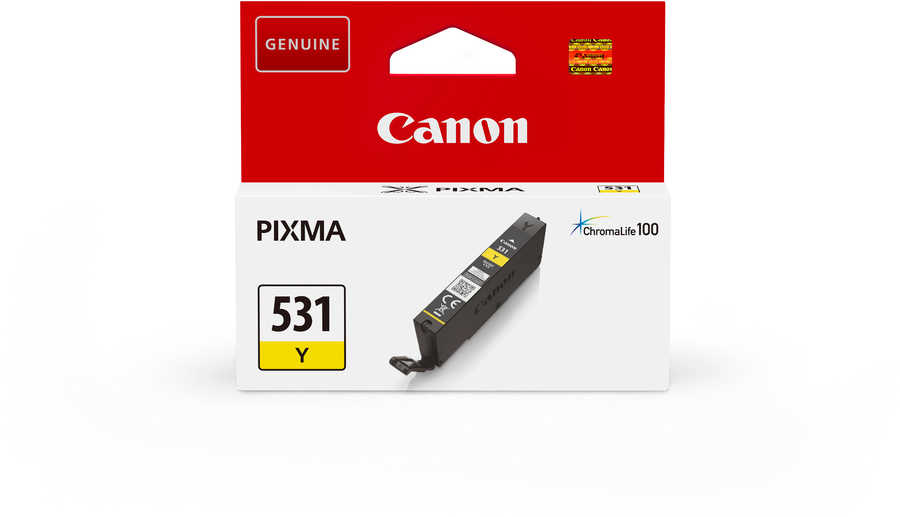 Image of Canon C530/531 Druckerpatronen yellow - Canon 6121C001 für z.B. Canon Pixma TS 8750, Canon Pixma TS 8751, Canon Pixma TS 8700