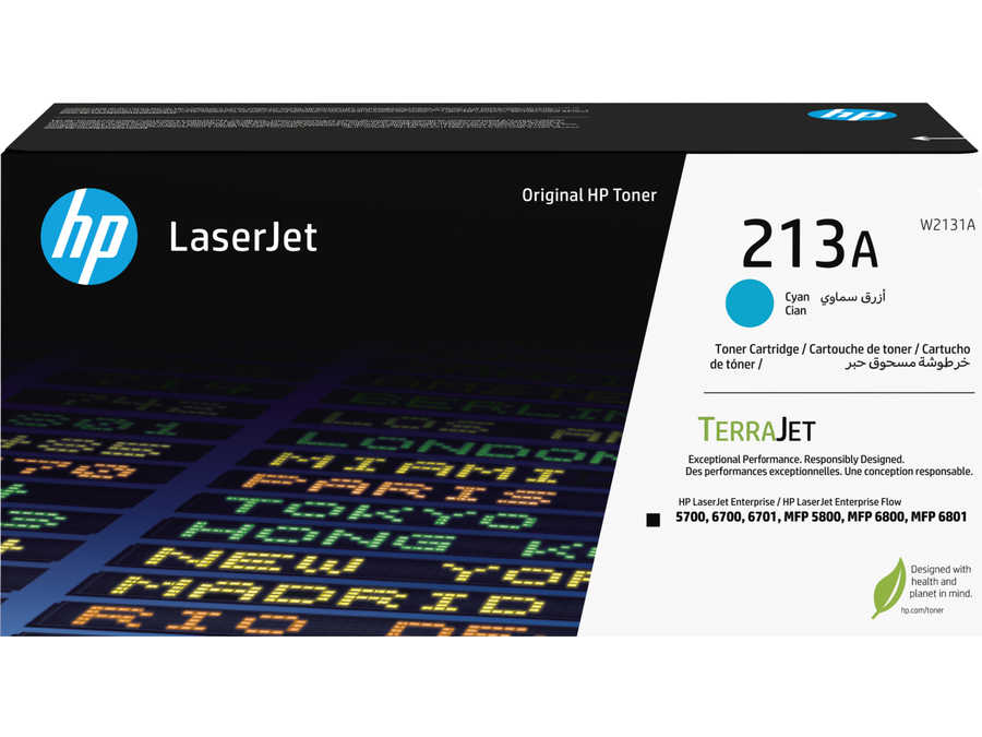Image of HP H213A Toner bk - HP No. 213A, W2130A für z.B. HP Color LaserJet Enterprise 5700, HP Color LaserJet Enterprise 5700 dn